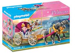 PLAYMOBIL -  HORSE-DRAWN CARRIAGE (60 PIECES) 70449